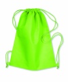 80gr/m² nonwoven drawstring, Lime