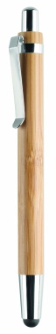 Logotrade promotional merchandise photo of: Ball pen in ABS and bamboo