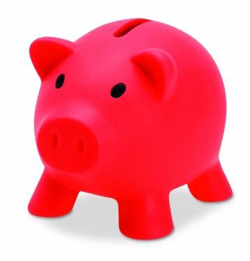 Logo trade promotional giveaways picture of: Piggy bank