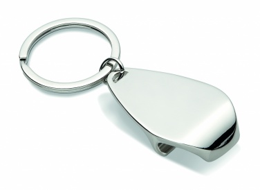 Logo trade corporate gift photo of: Bottle opener key ring Tornio