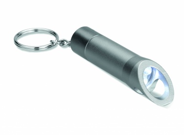 Logotrade promotional product image of: Metal torch key ring Ylivieska