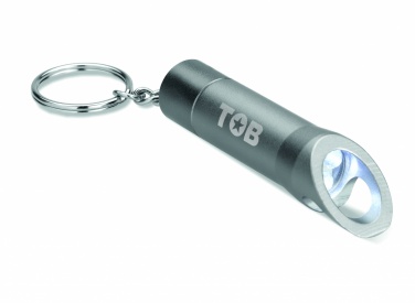 Logotrade advertising product image of: Metal torch key ring Ylivieska