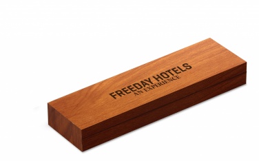 Logo trade business gift photo of: Laser pointer in wooden box