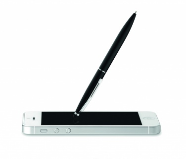 Logo trade corporate gift photo of: Twist type pen w stylus top