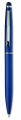 Twist type pen w stylus top, Blue