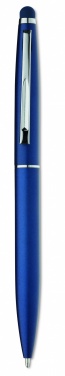 Logo trade promotional merchandise photo of: Twist type pen w stylus top