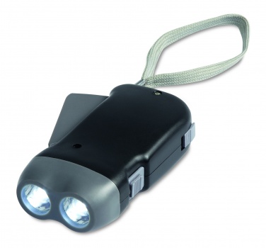 Logotrade business gift image of: 2 LED dynamo torch