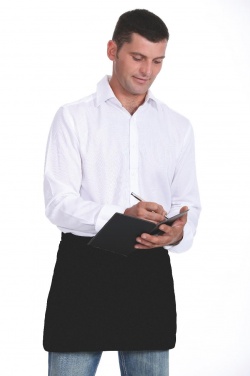 Logo trade promotional item photo of: Waiter's apron short 195 gr/m2