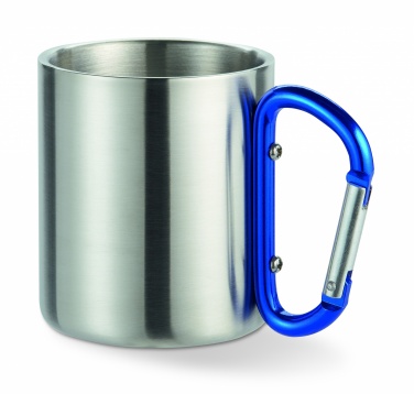 Logo trade advertising products picture of: Metal mug & carabiner handle