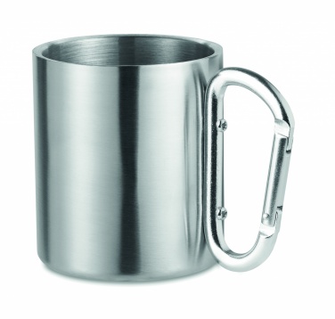 Logotrade promotional product image of: Metal mug & carabiner handle