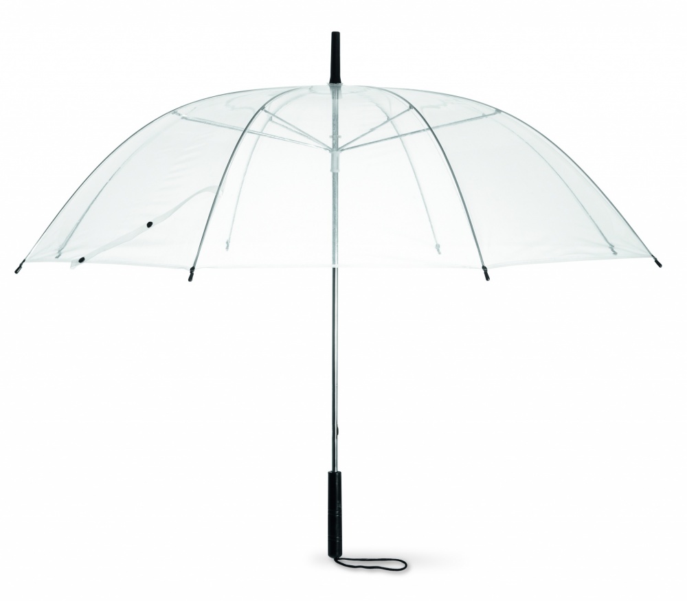 Logo trade business gift photo of: 23 transparent umbrella