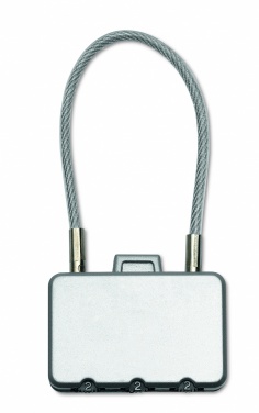 Logo trade promotional giveaways picture of: Security lock