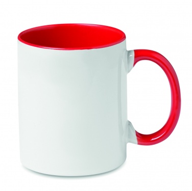 Logo trade promotional merchandise image of: Coloured sublimation mug