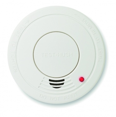 Logo trade promotional merchandise image of: Smoke detector