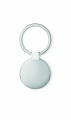 Round shaped key ring Daugavpils, White