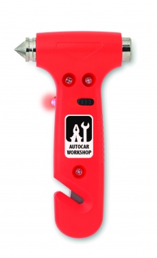 Logo trade business gift photo of: 3 in 1 Emergency hammer