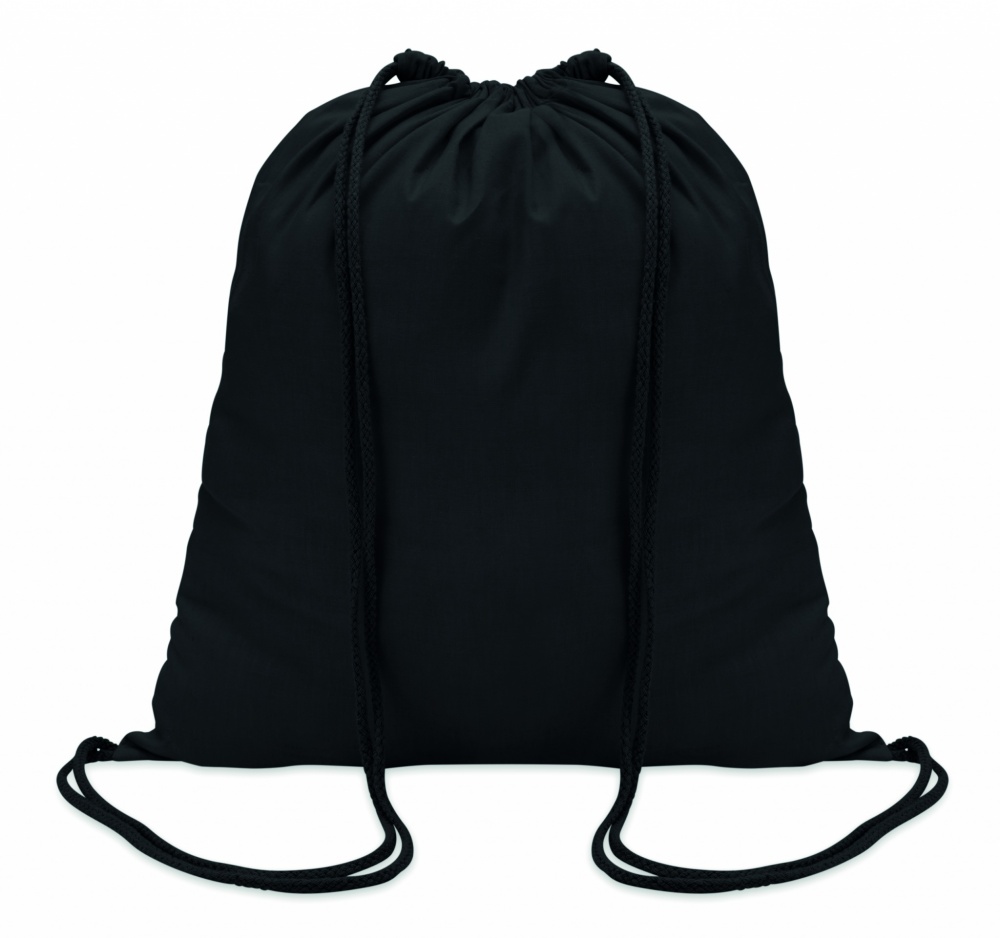 Logo trade corporate gifts image of: 100gr/m² cotton drawstring bag