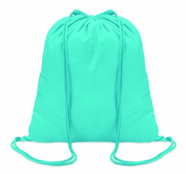 Logo trade promotional merchandise image of: 100gr/m² cotton drawstring bag