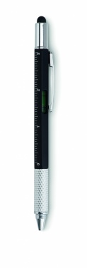 Logotrade promotional product image of: Spirit level pen with ruler