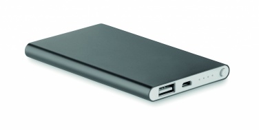 Logotrade promotional giveaways photo of: Flat power bank 4000 mAh