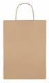 Gift paper bag large 150 gr/m², Beige