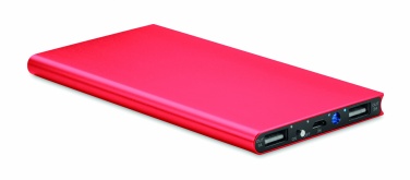 Logo trade promotional gifts image of: Power bank 8000 mAh