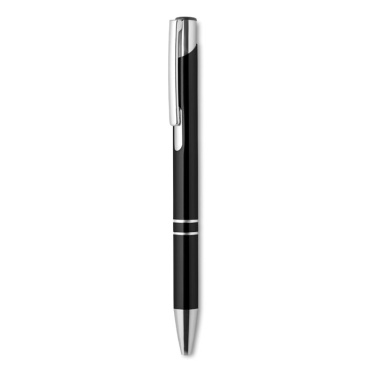 Logotrade promotional product picture of: Push button aluminium pen BERN