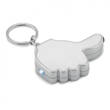 Logotrade promotional gifts photo of: Thumbs up led light w/key ring Valmiera