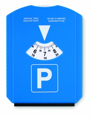 Logo trade promotional product photo of: Ice scraper in parking card