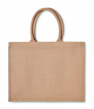 Logo trade promotional merchandise image of: Jute shopping bag