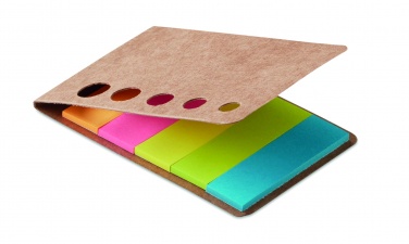 Logo trade promotional merchandise image of: Page markers pad