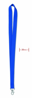 Logo trade business gifts image of: Lanyard 20 mm