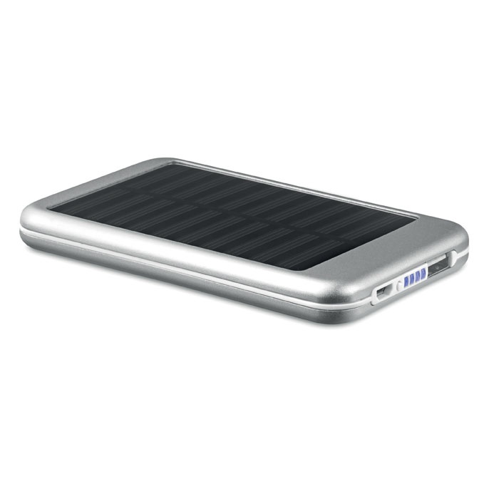 Logotrade promotional gift picture of: 4000 mAH solar powerbank