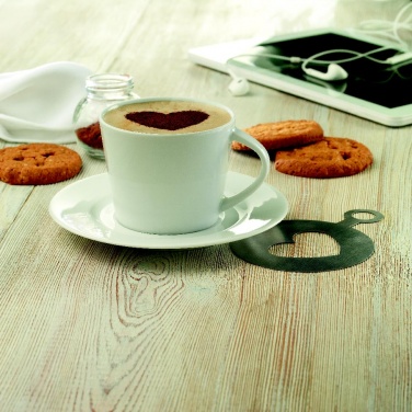 Logo trade promotional products picture of: Cappuccino cup and saucer