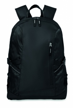 Logo trade promotional gifts picture of: Polyester laptop backpack