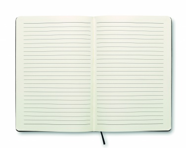 Logo trade promotional items image of: notebook 80 lined sheets