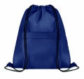 210D Polyester drawstring bag, Blue