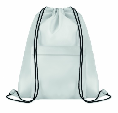 Logo trade promotional merchandise image of: 210D Polyester drawstring bag