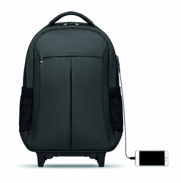 Logo trade corporate gifts image of: Trolley backpack in 360D