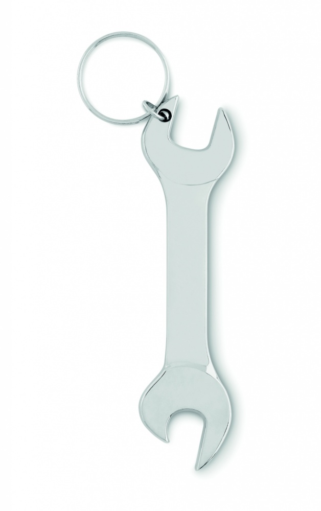 Logo trade promotional gifts image of: Bottle opener in wrench shape