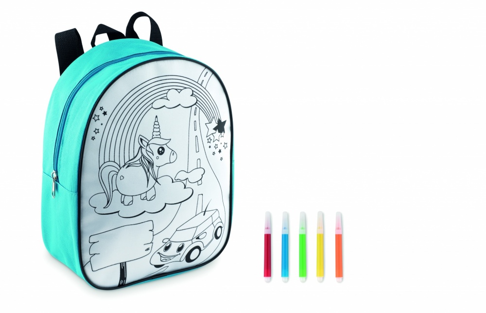 Logotrade promotional products photo of: Backpack with 5 markers