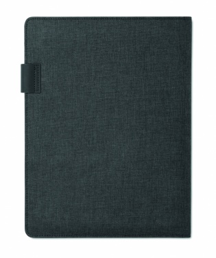 Logo trade promotional merchandise photo of: A4 folder with power bank