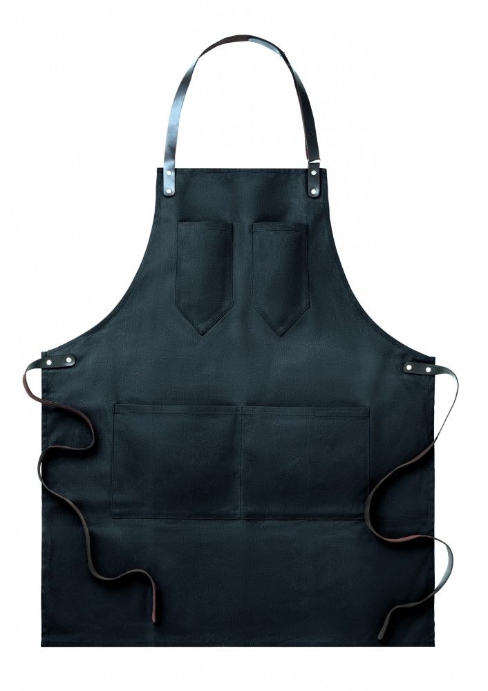 Logo trade promotional items image of: Apron in leather