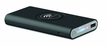 Logo trade corporate gifts picture of: Wireless power bank Type C