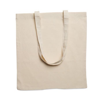 Logo trade promotional merchandise photo of: 140gr/m² cotton shopping bag