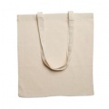 140gr/m² cotton shopping bag, Beige