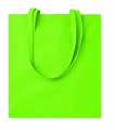 140 gr/m² cotton shopping bag, Lime