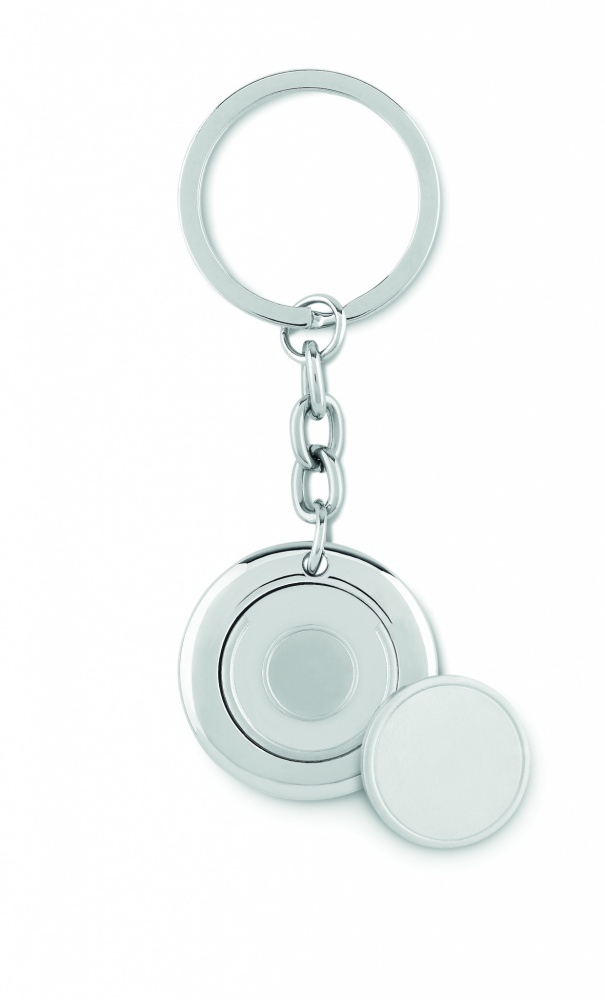 Logo trade promotional product photo of: Key ring with token