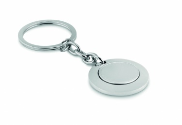 Logotrade corporate gift image of: Key ring with token Cēsis