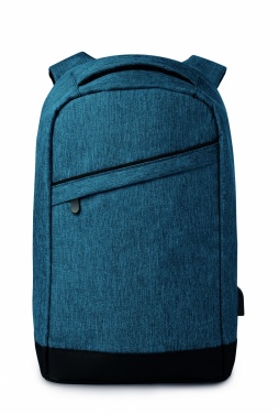 Logotrade promotional product image of: 2 tone backpack incl USB plug